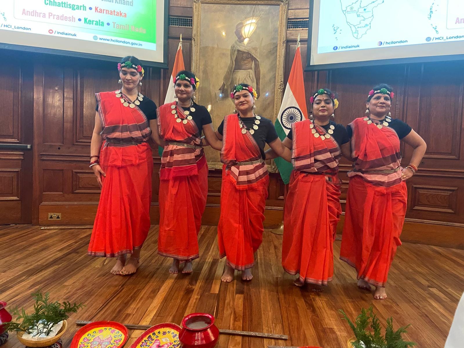 Chhattisgarhi dancers at India House, London